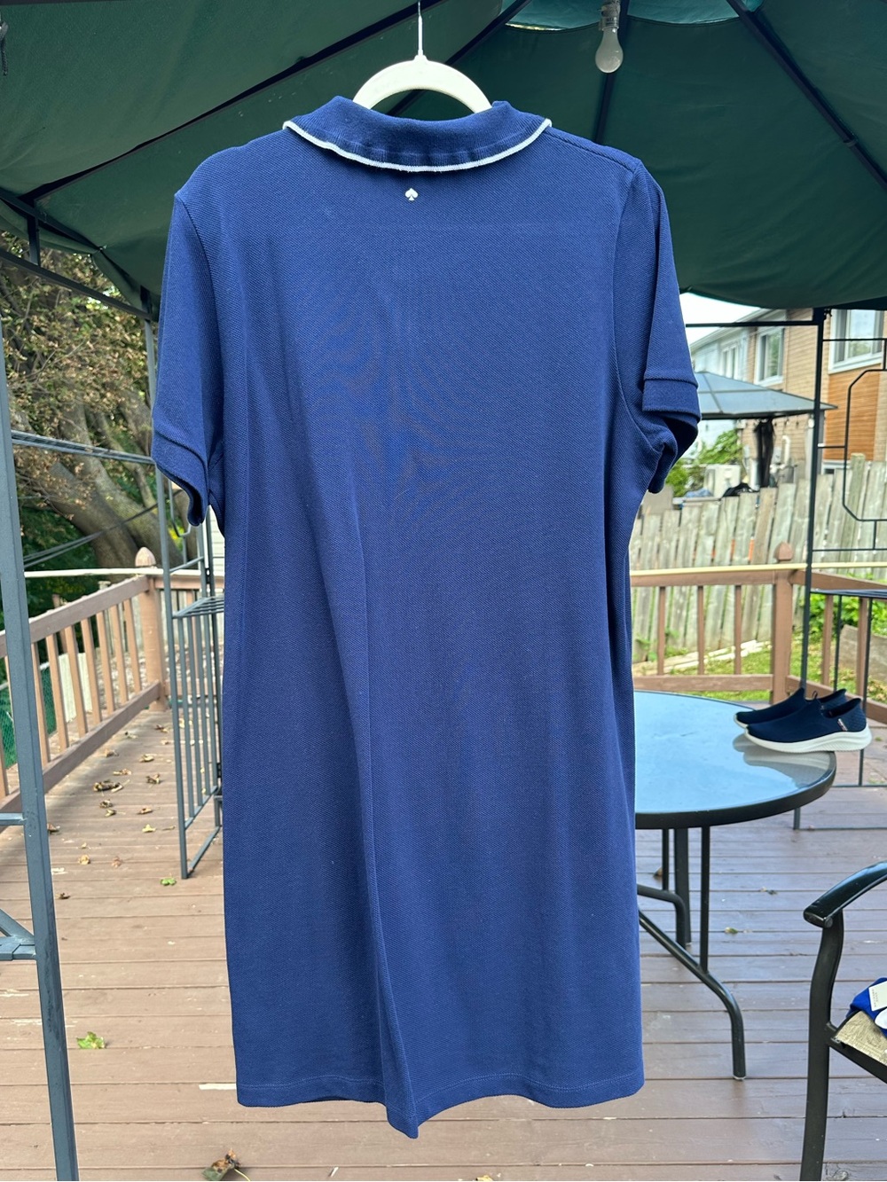 KATE SPADE POLO RUFFLE DRESS (Size XL) - Picture 5 of 6